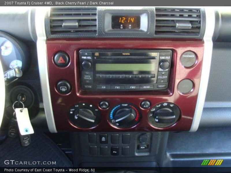 Black Cherry Pearl / Dark Charcoal 2007 Toyota FJ Cruiser 4WD