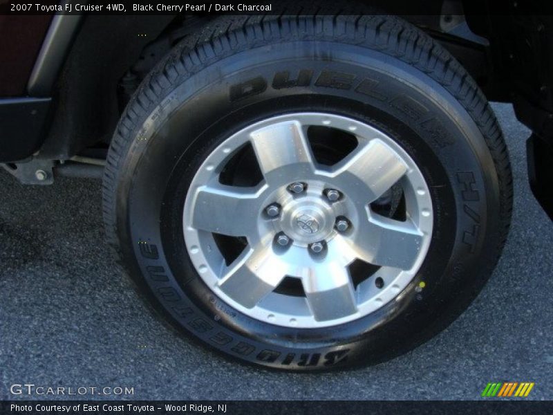 Black Cherry Pearl / Dark Charcoal 2007 Toyota FJ Cruiser 4WD