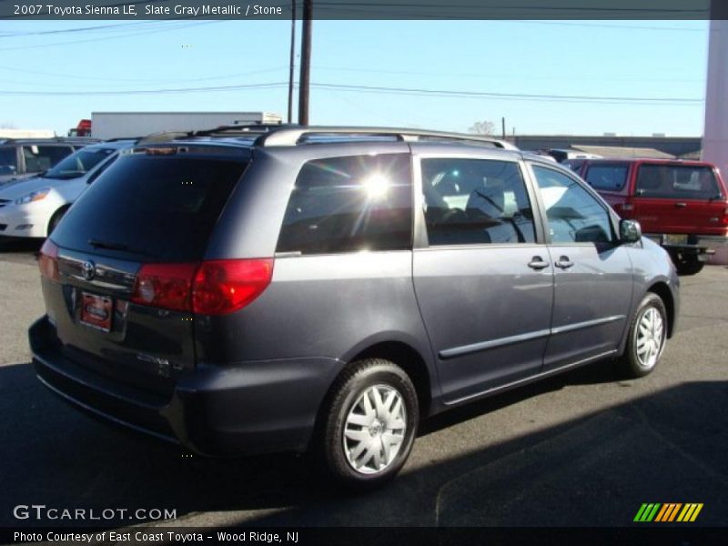 Slate Gray Metallic / Stone 2007 Toyota Sienna LE