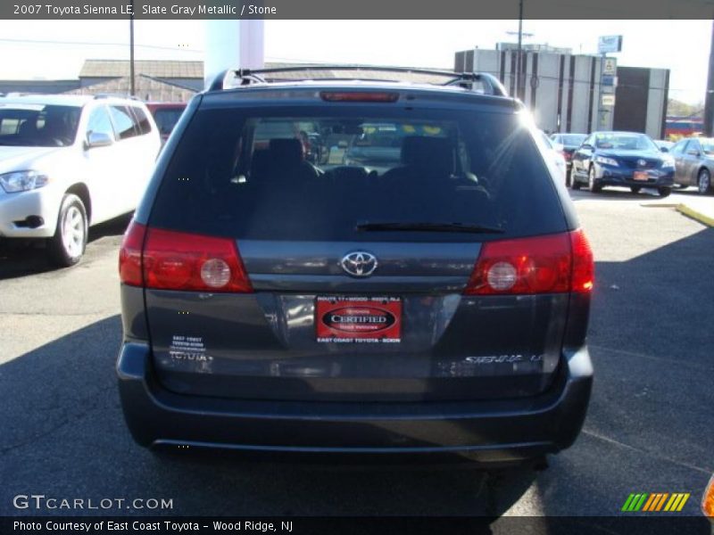 Slate Gray Metallic / Stone 2007 Toyota Sienna LE