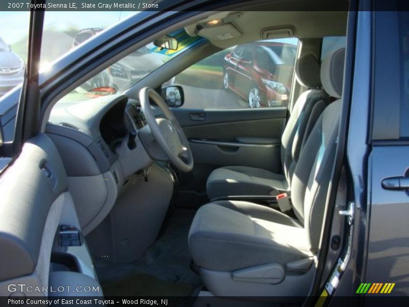 Slate Gray Metallic / Stone 2007 Toyota Sienna LE
