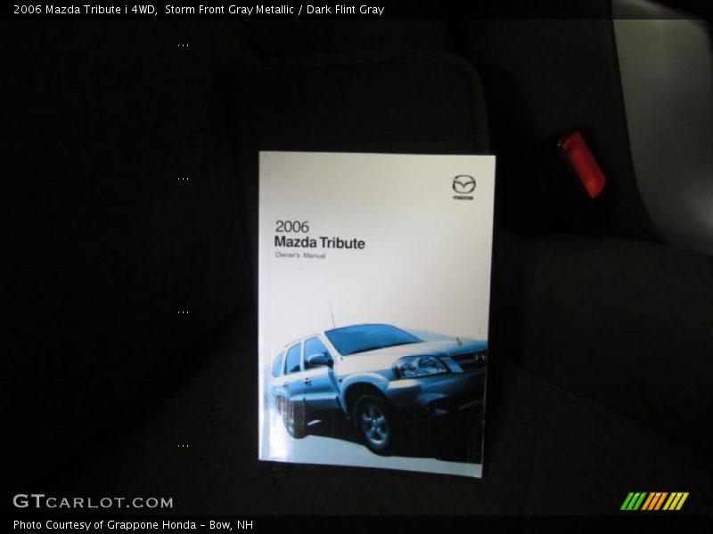Storm Front Gray Metallic / Dark Flint Gray 2006 Mazda Tribute i 4WD