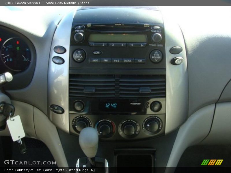 Slate Gray Metallic / Stone 2007 Toyota Sienna LE