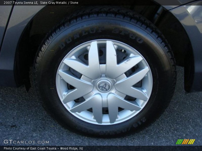 Slate Gray Metallic / Stone 2007 Toyota Sienna LE