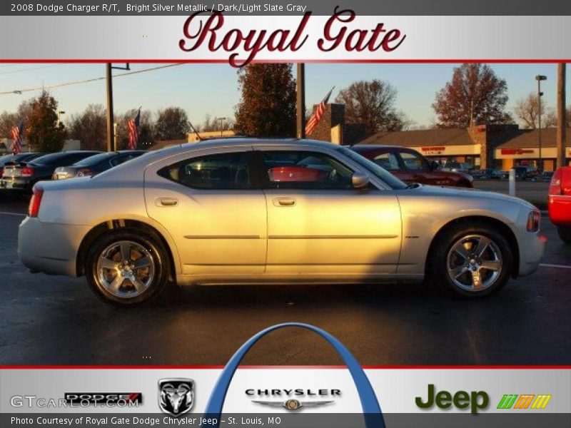 Bright Silver Metallic / Dark/Light Slate Gray 2008 Dodge Charger R/T
