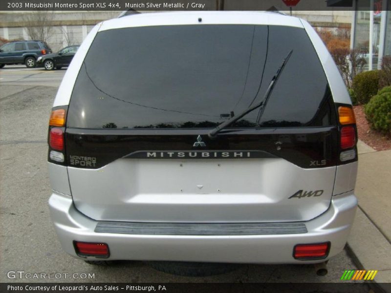 Munich Silver Metallic / Gray 2003 Mitsubishi Montero Sport XLS 4x4