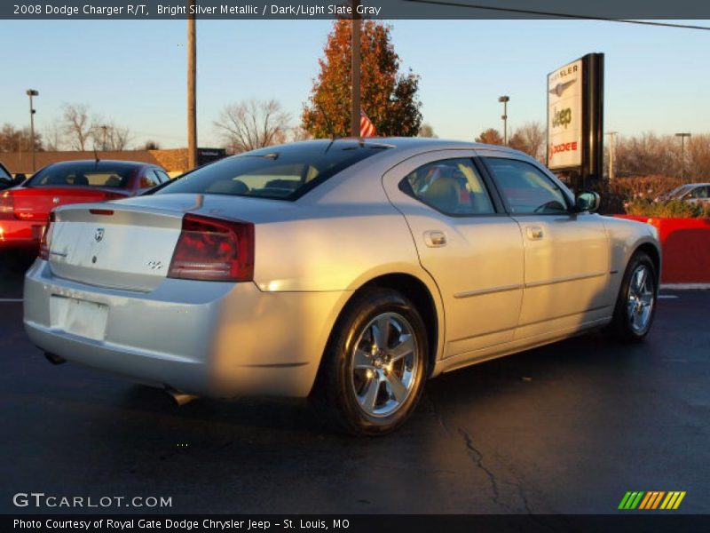 Bright Silver Metallic / Dark/Light Slate Gray 2008 Dodge Charger R/T