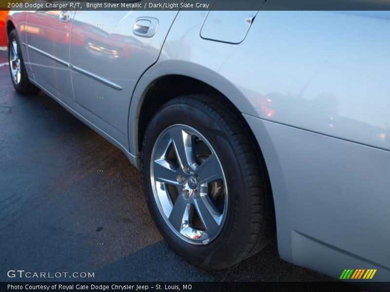 Bright Silver Metallic / Dark/Light Slate Gray 2008 Dodge Charger R/T