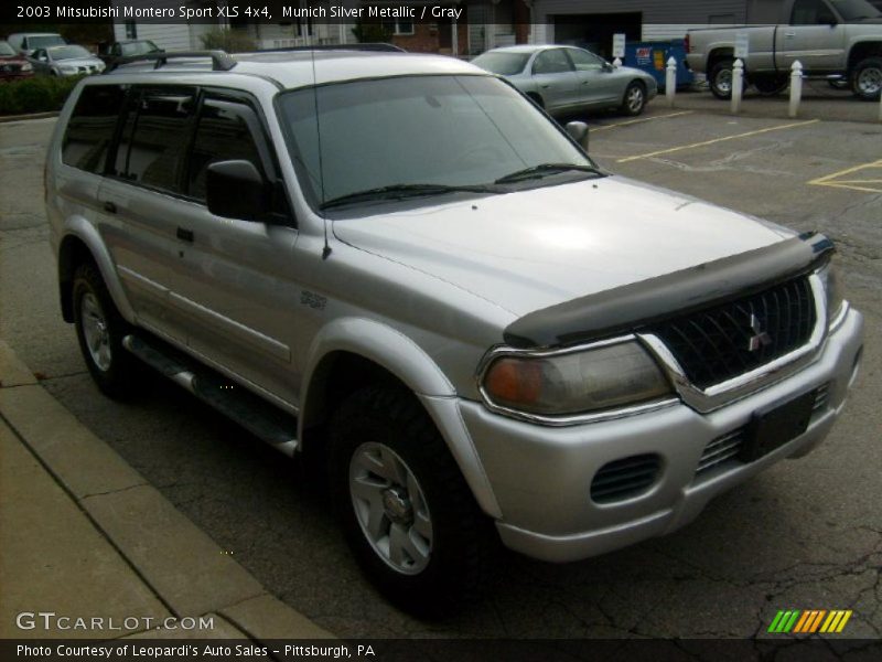 Munich Silver Metallic / Gray 2003 Mitsubishi Montero Sport XLS 4x4