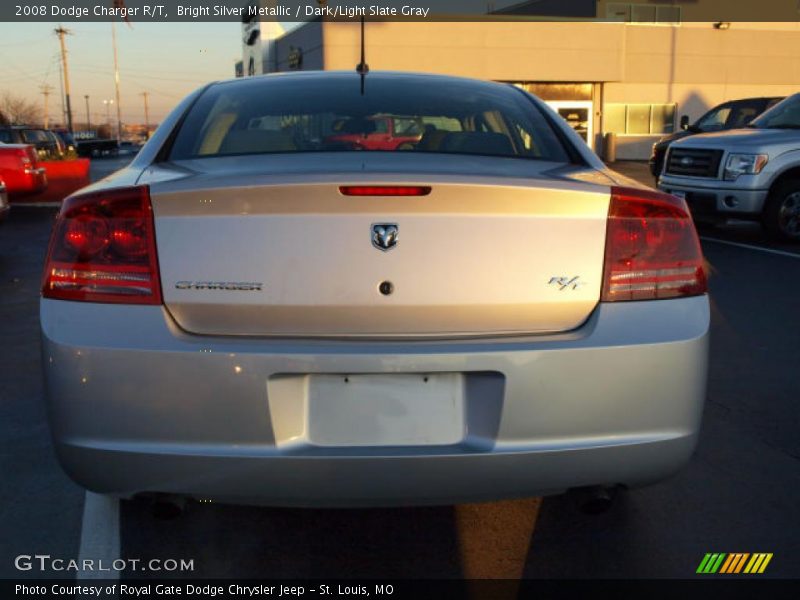 Bright Silver Metallic / Dark/Light Slate Gray 2008 Dodge Charger R/T