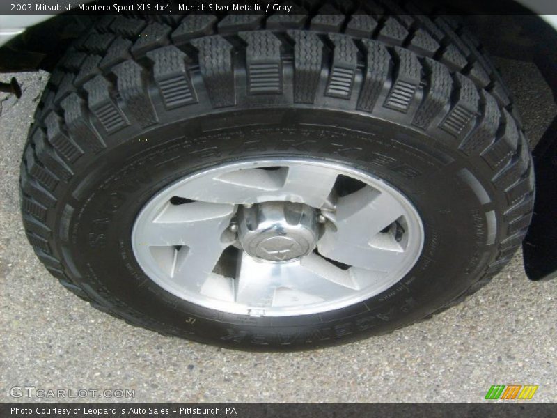 Munich Silver Metallic / Gray 2003 Mitsubishi Montero Sport XLS 4x4
