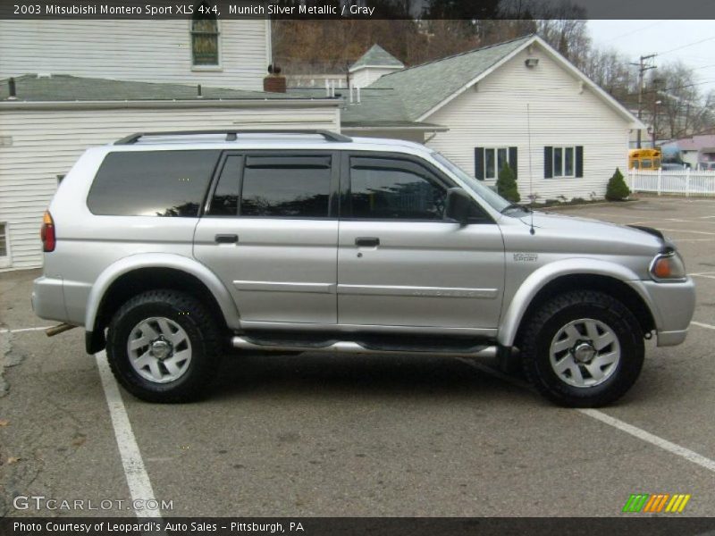 Munich Silver Metallic / Gray 2003 Mitsubishi Montero Sport XLS 4x4