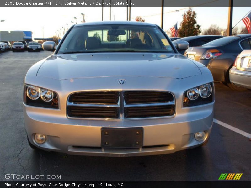 Bright Silver Metallic / Dark/Light Slate Gray 2008 Dodge Charger R/T