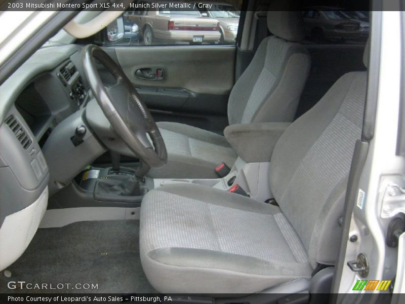 Munich Silver Metallic / Gray 2003 Mitsubishi Montero Sport XLS 4x4