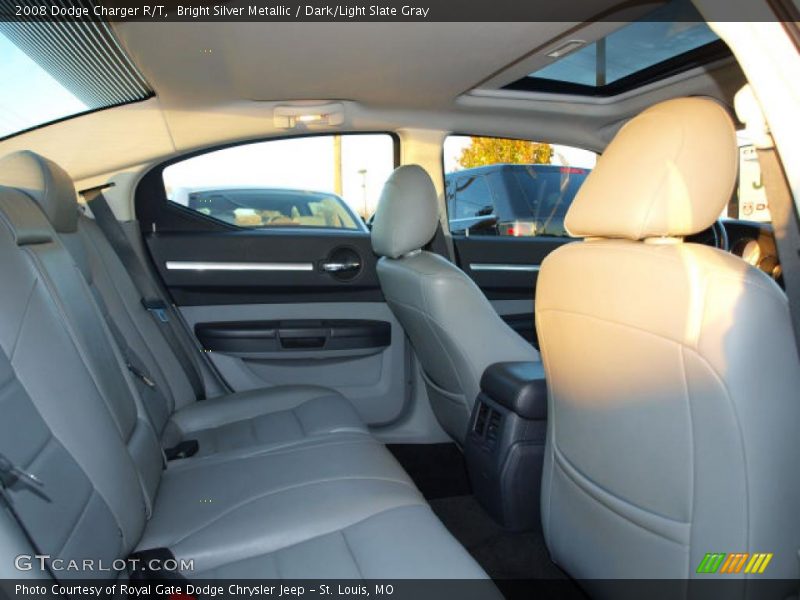 Bright Silver Metallic / Dark/Light Slate Gray 2008 Dodge Charger R/T