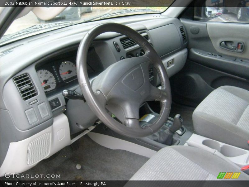Munich Silver Metallic / Gray 2003 Mitsubishi Montero Sport XLS 4x4