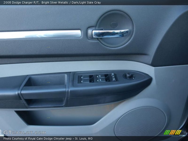 Bright Silver Metallic / Dark/Light Slate Gray 2008 Dodge Charger R/T