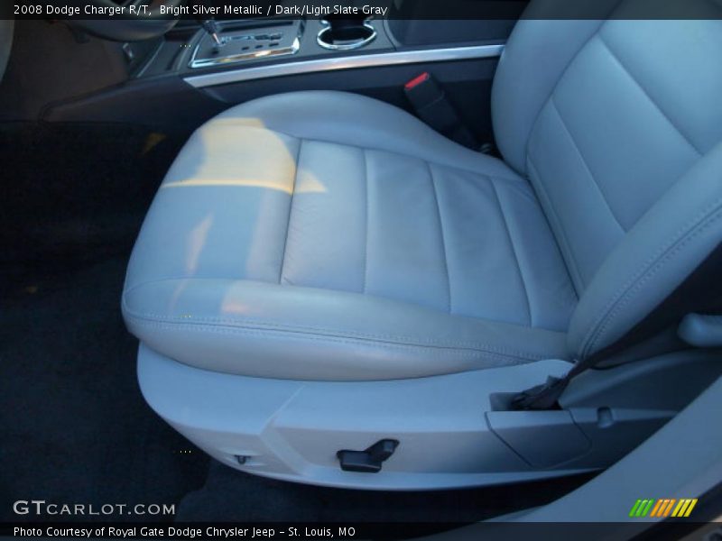 Bright Silver Metallic / Dark/Light Slate Gray 2008 Dodge Charger R/T
