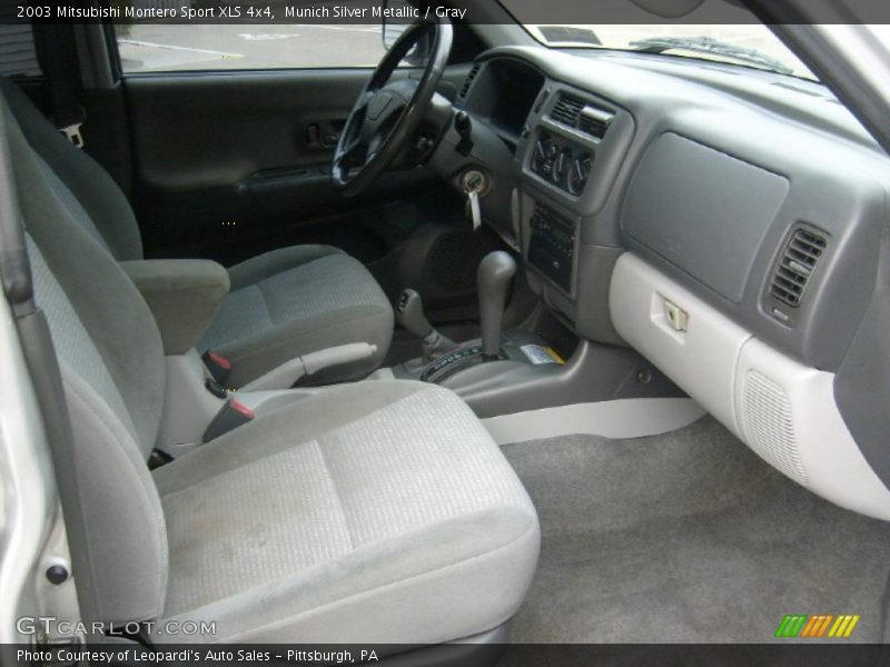 Munich Silver Metallic / Gray 2003 Mitsubishi Montero Sport XLS 4x4
