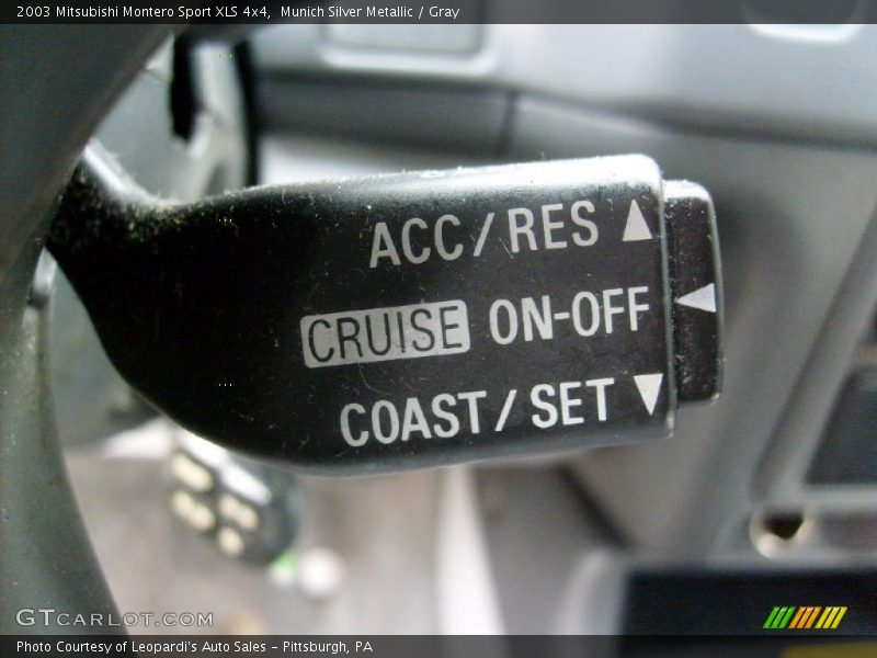 Munich Silver Metallic / Gray 2003 Mitsubishi Montero Sport XLS 4x4