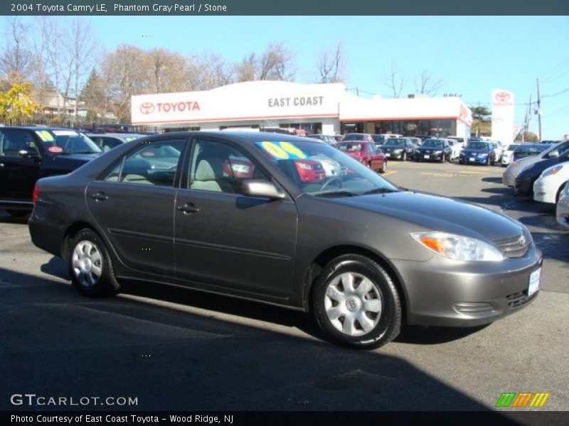 Phantom Gray Pearl / Stone 2004 Toyota Camry LE