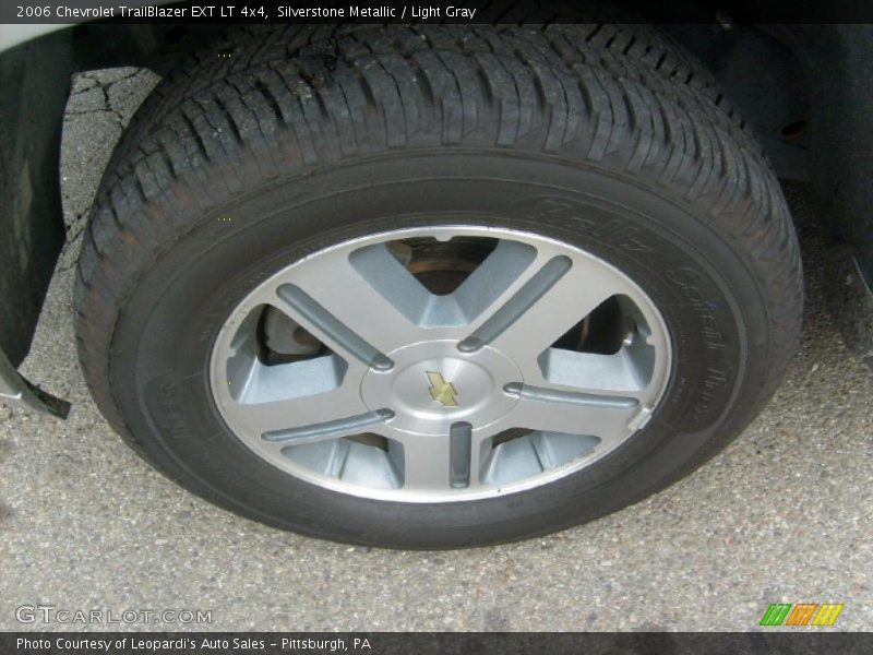 Silverstone Metallic / Light Gray 2006 Chevrolet TrailBlazer EXT LT 4x4