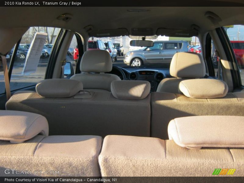 Titanium Gray / Beige 2010 Kia Rondo LX