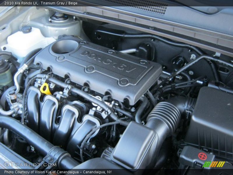 Titanium Gray / Beige 2010 Kia Rondo LX