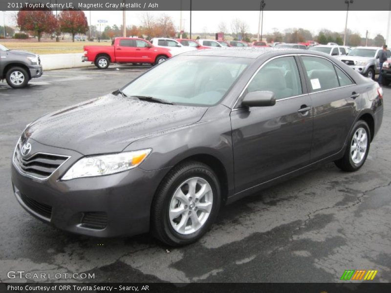 Magnetic Gray Metallic / Ash 2011 Toyota Camry LE