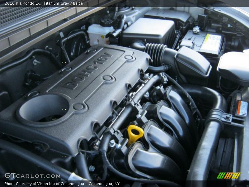 Titanium Gray / Beige 2010 Kia Rondo LX