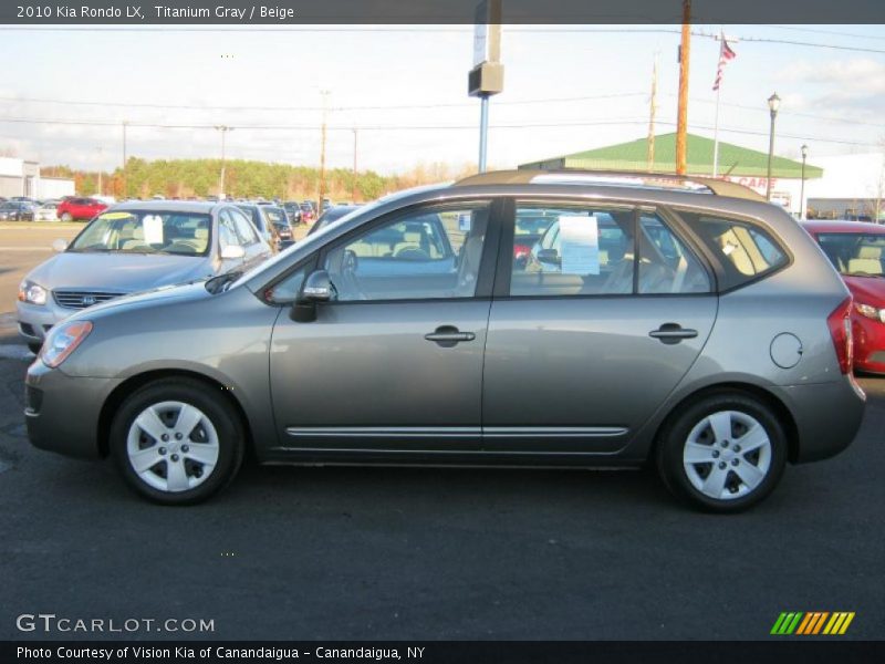 Titanium Gray / Beige 2010 Kia Rondo LX