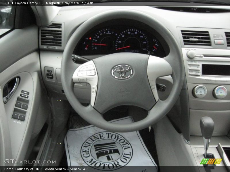 Magnetic Gray Metallic / Ash 2011 Toyota Camry LE