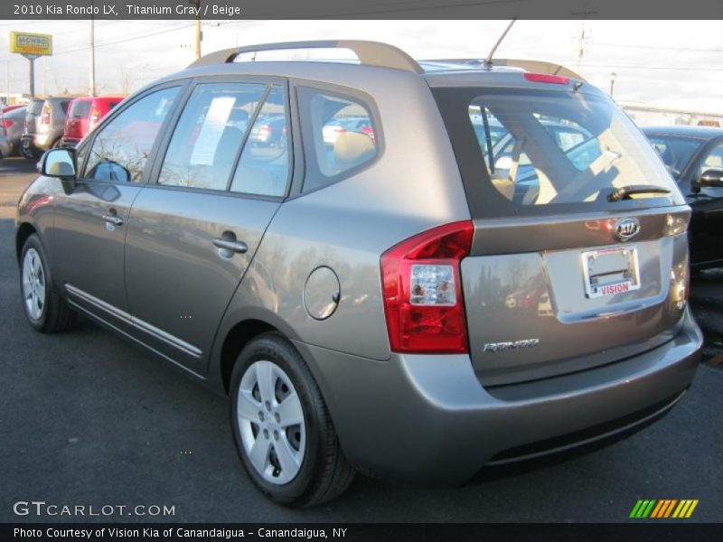 Titanium Gray / Beige 2010 Kia Rondo LX