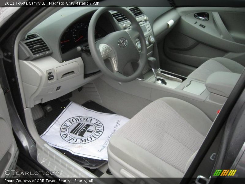 Magnetic Gray Metallic / Ash 2011 Toyota Camry LE