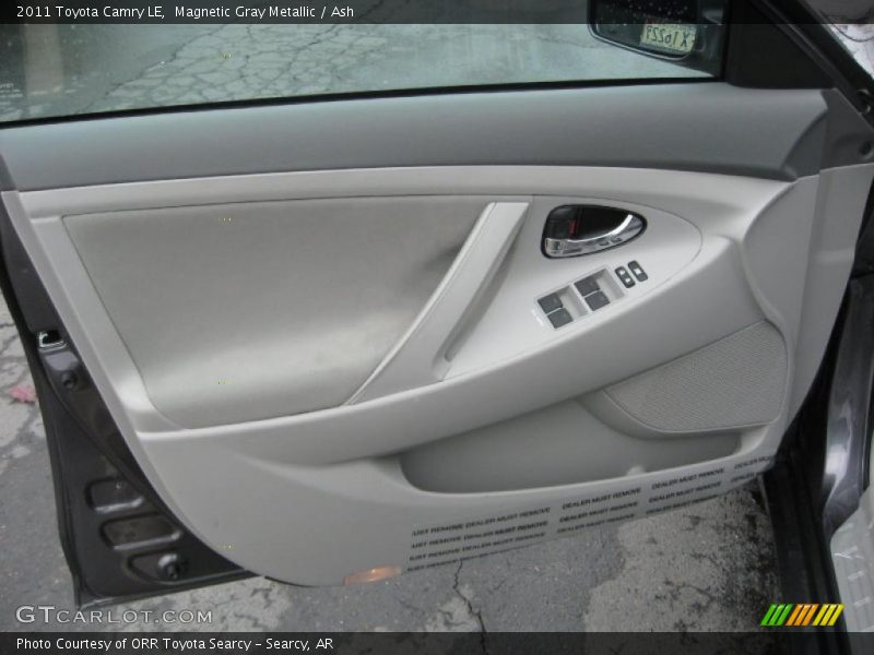 Magnetic Gray Metallic / Ash 2011 Toyota Camry LE