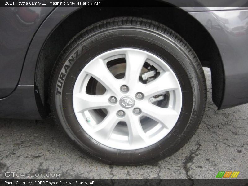 Magnetic Gray Metallic / Ash 2011 Toyota Camry LE