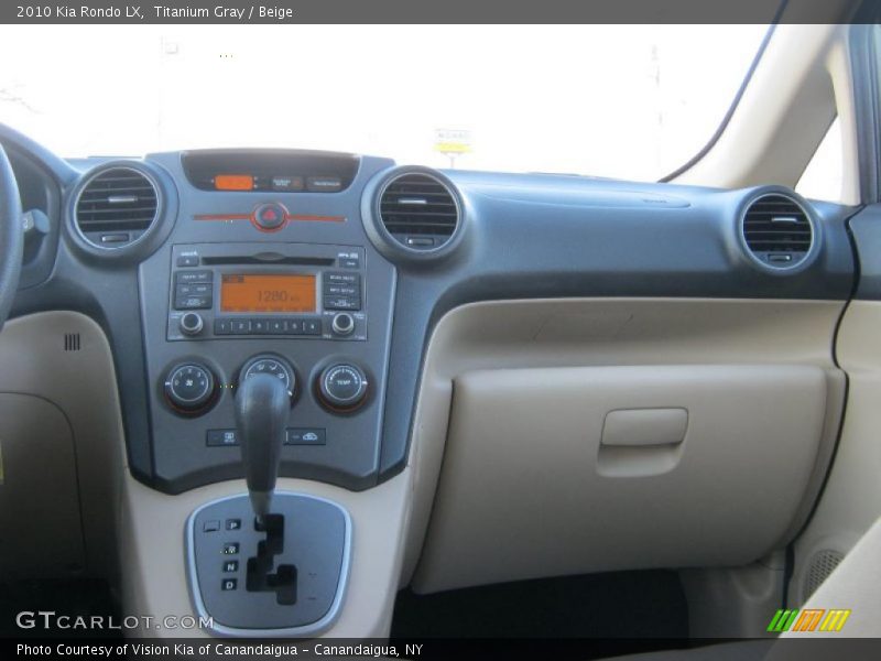 Titanium Gray / Beige 2010 Kia Rondo LX