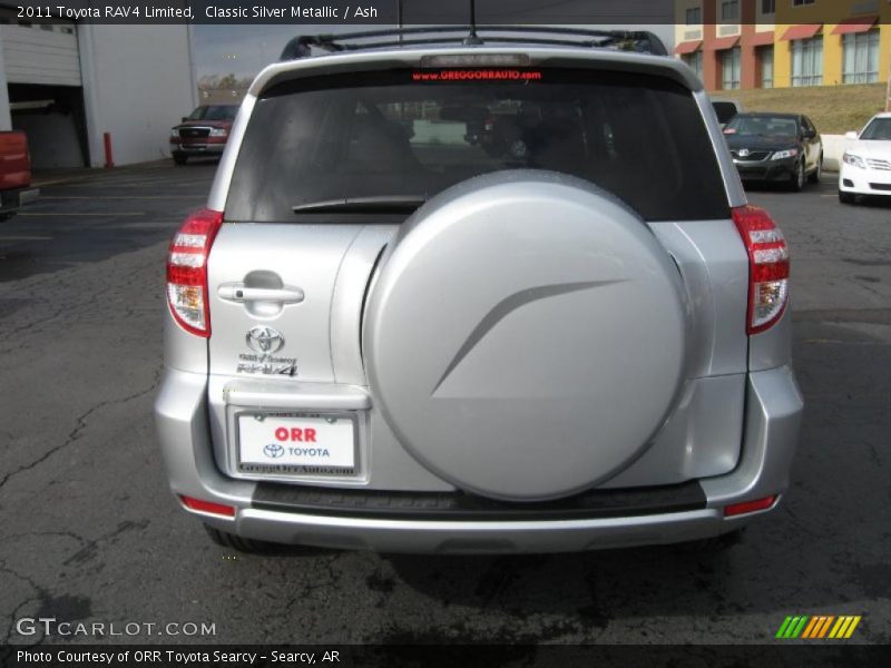 Classic Silver Metallic / Ash 2011 Toyota RAV4 Limited