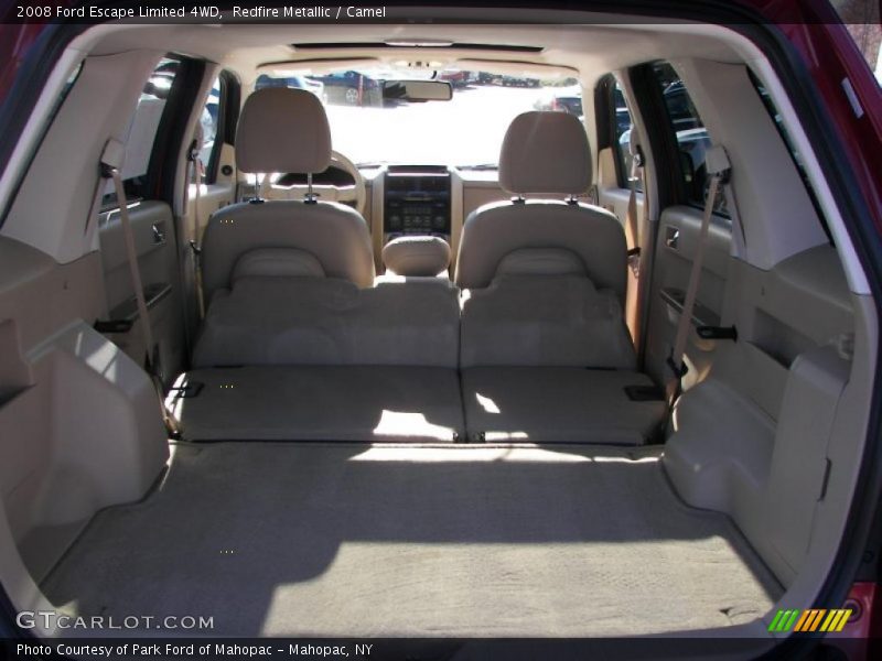 Redfire Metallic / Camel 2008 Ford Escape Limited 4WD