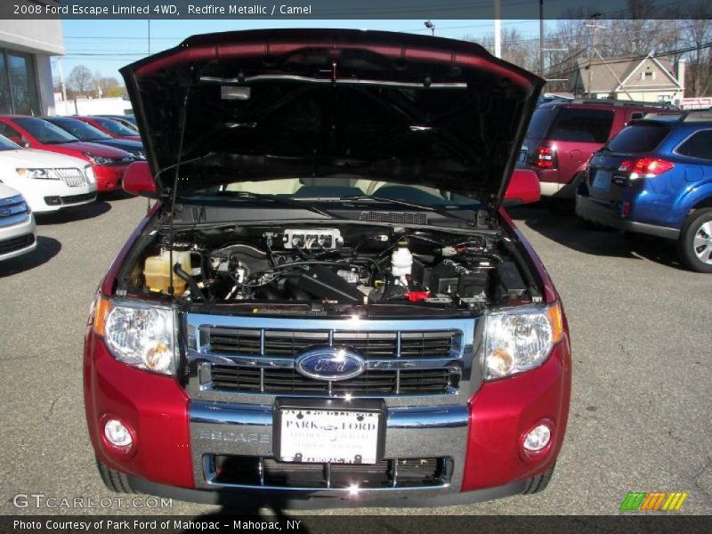 Redfire Metallic / Camel 2008 Ford Escape Limited 4WD