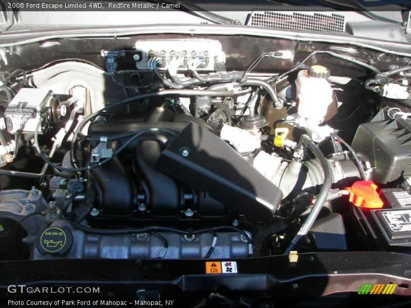 Redfire Metallic / Camel 2008 Ford Escape Limited 4WD