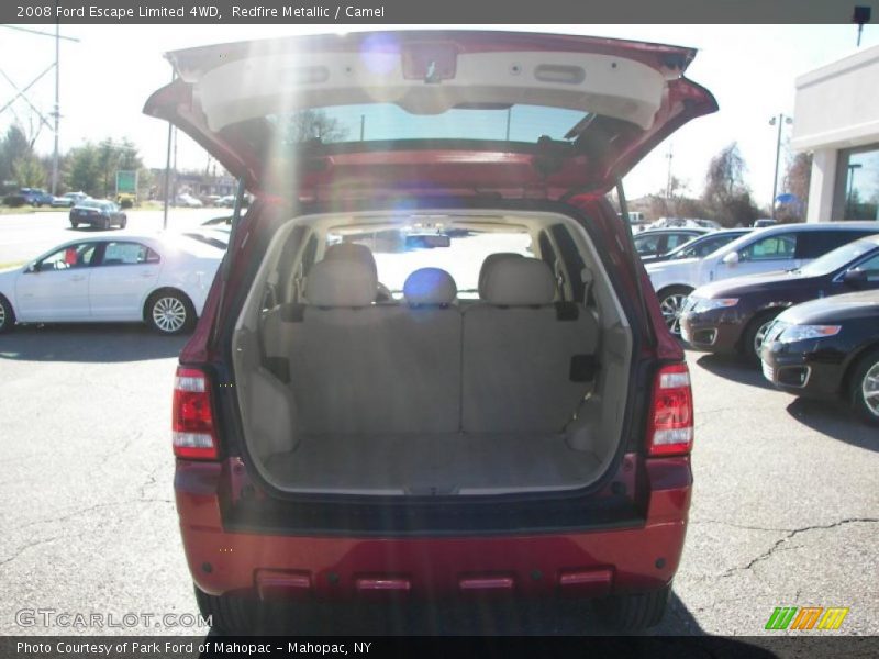 Redfire Metallic / Camel 2008 Ford Escape Limited 4WD