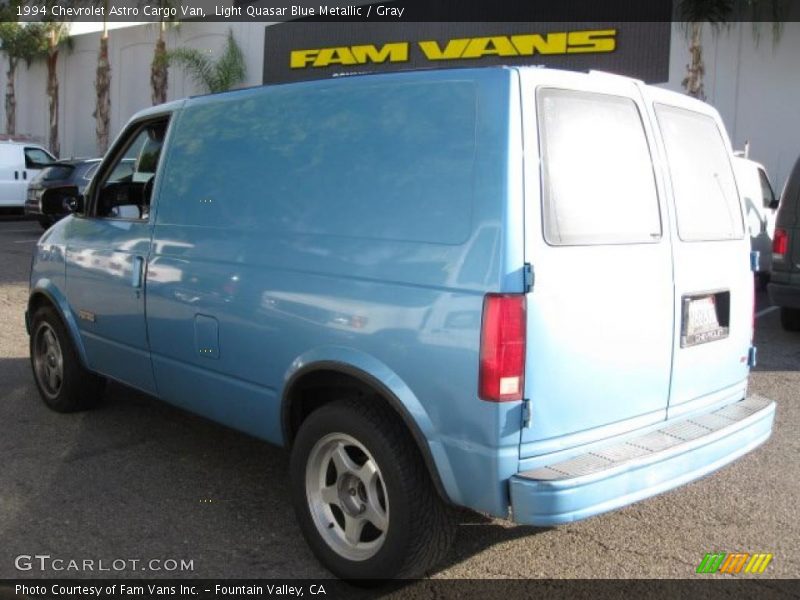 Light Quasar Blue Metallic / Gray 1994 Chevrolet Astro Cargo Van