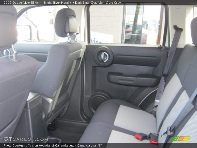 Bright Silver Metallic / Dark Slate Gray/Light Slate Gray 2010 Dodge Nitro SE 4x4