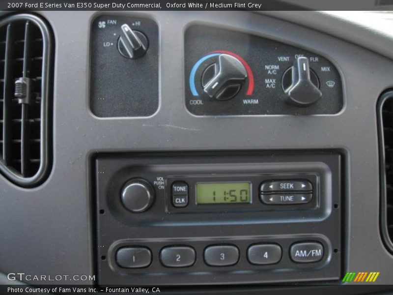 Controls of 2007 E Series Van E350 Super Duty Commercial