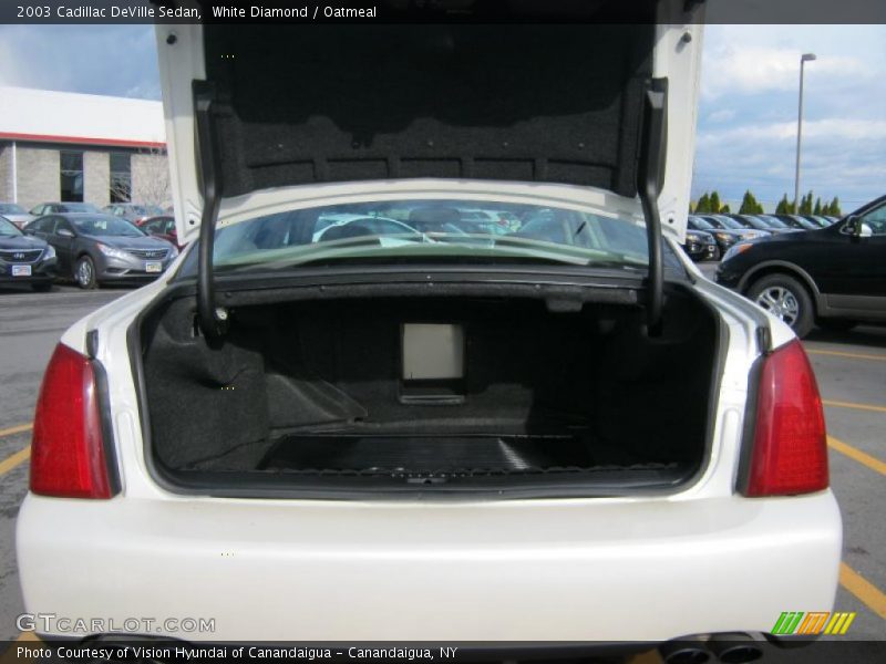 White Diamond / Oatmeal 2003 Cadillac DeVille Sedan