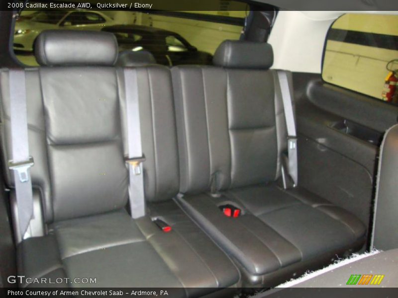Quicksilver / Ebony 2008 Cadillac Escalade AWD