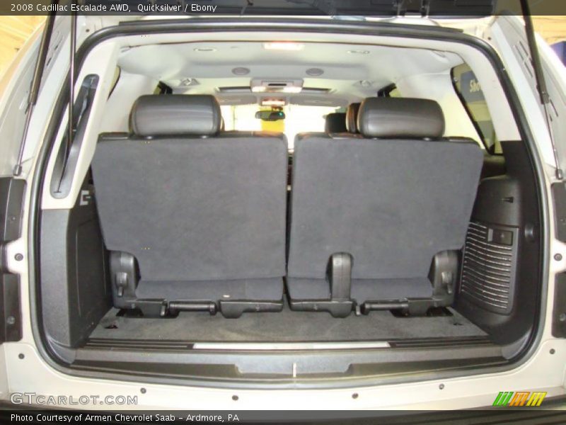 Quicksilver / Ebony 2008 Cadillac Escalade AWD