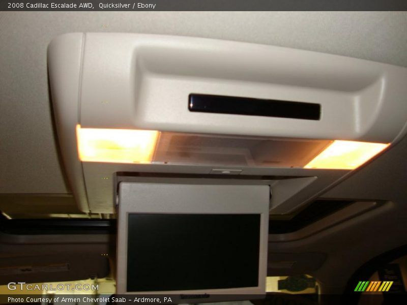 Quicksilver / Ebony 2008 Cadillac Escalade AWD