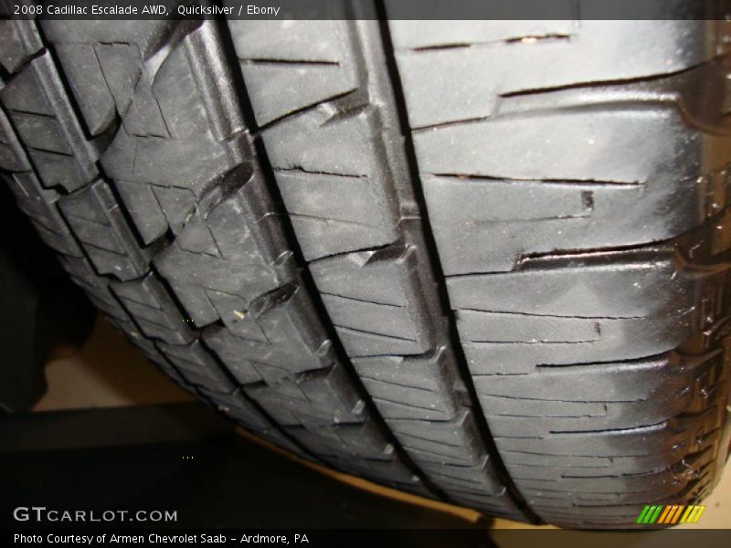 Quicksilver / Ebony 2008 Cadillac Escalade AWD